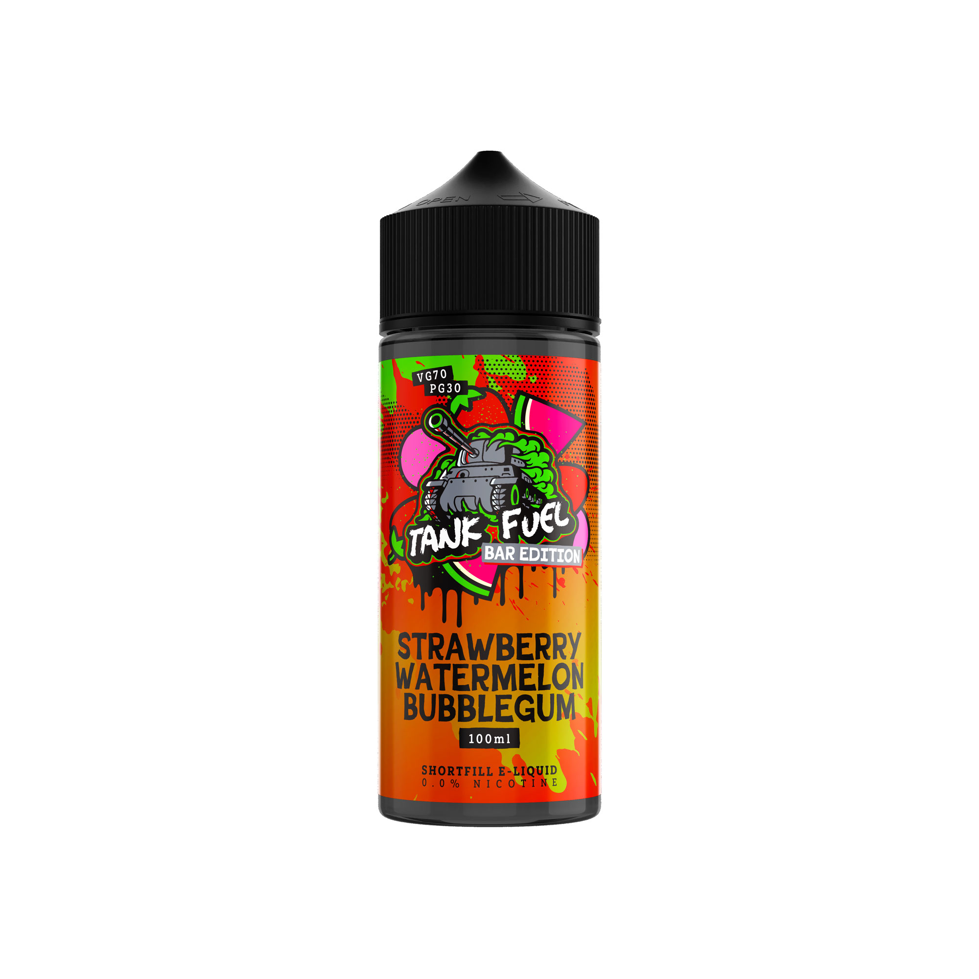 Web-Image_Shortfill_100ml_Strawberry-Watermelon-Bubblegum tank fuel strawberry watermelon bubblegum