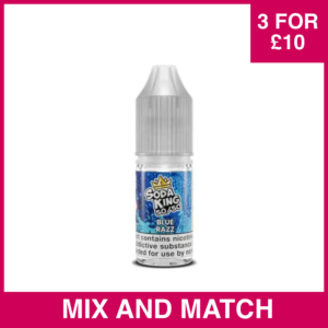 soda king blue razz 50/50