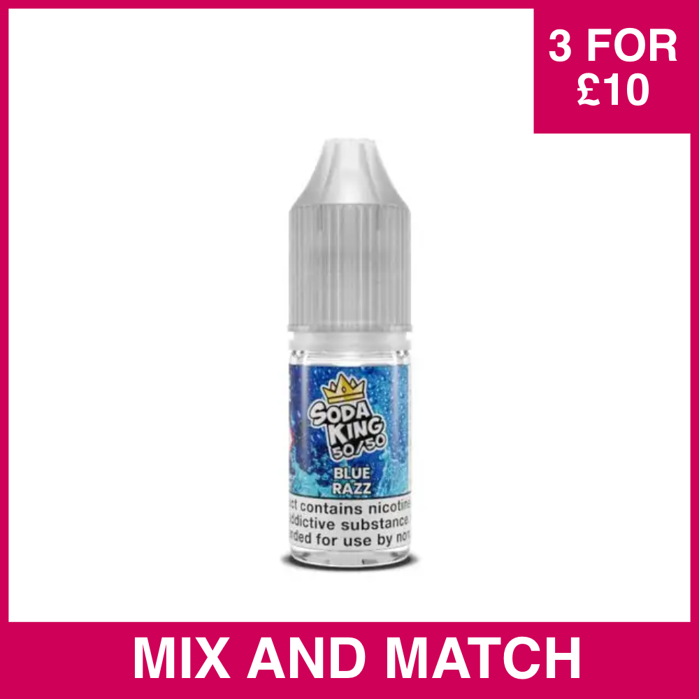 soda-king soda king blue razz 50/50